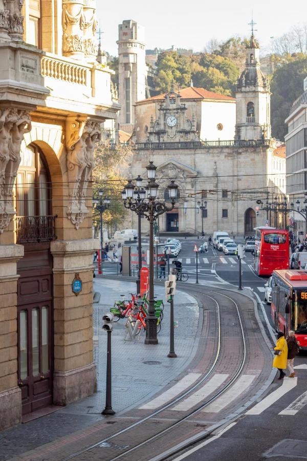 Amplio Y Elegante En Casco Viejo Con Parking Daire Bilbao Dış mekan fotoğraf